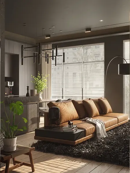 Made-to-measure blinds in a Hartbeespoort home