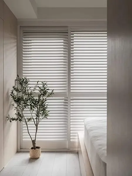 Custom plantation window shutters in a Hartbeespoort home