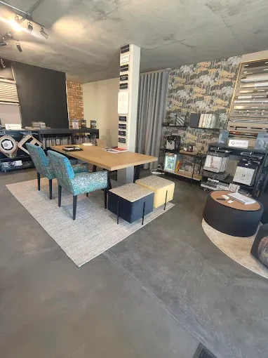 The Black Rose Interiors showroom storefront